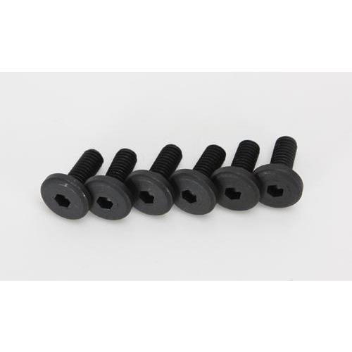 126308SE 3x8mm Steel Flat Round Servo Mount Screw (6)