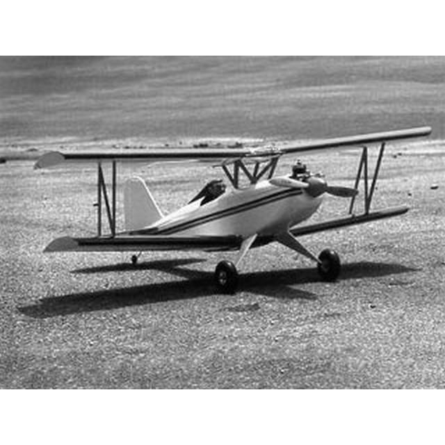 VINTAGE ACE R/C ROMEY BUKOLT 50L205 ALL STAR KIT SPORT BIPLANE - MODEL BIPLANE