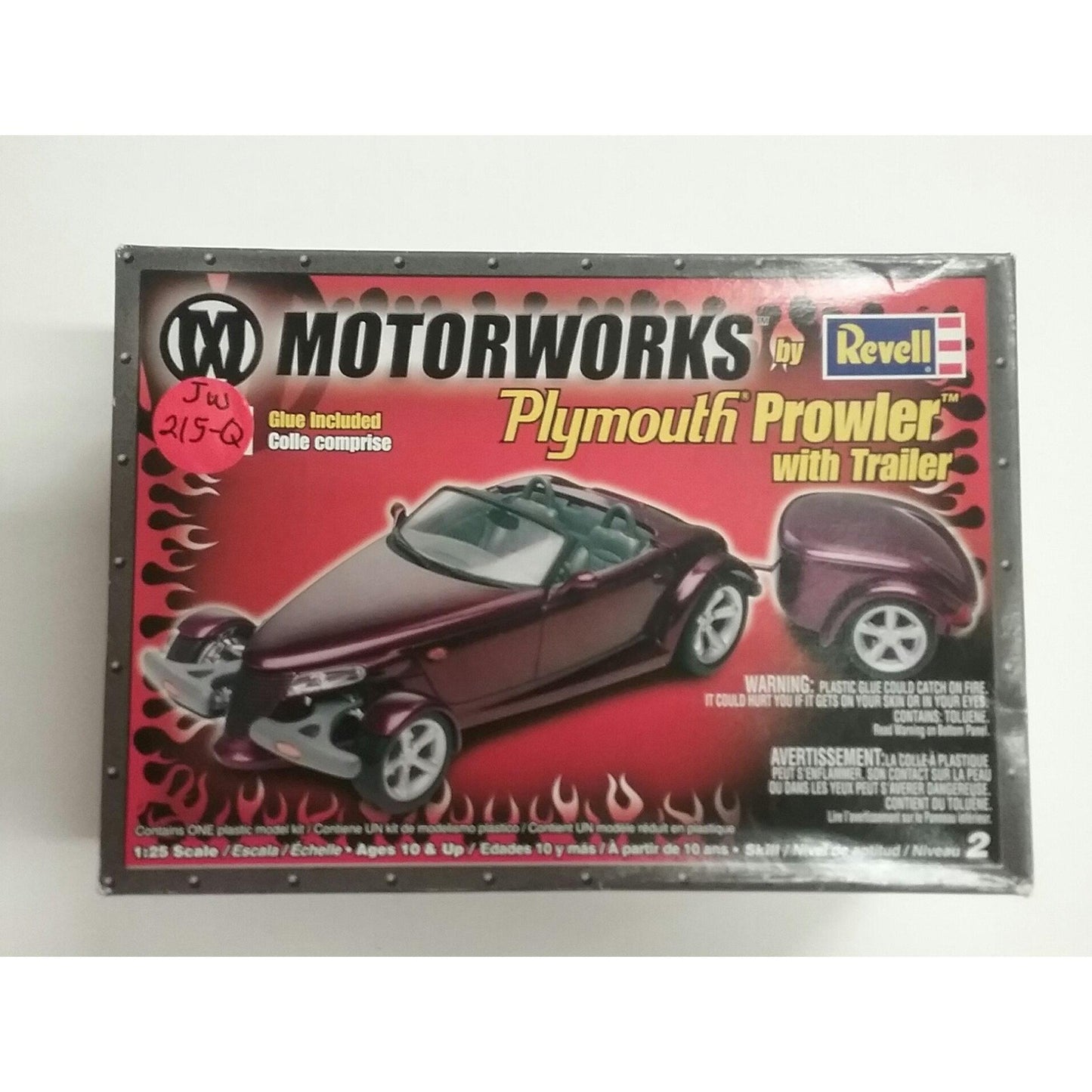 Plymouth Prowler w/Trailer from Revel 1/25th scale. - Swasey's Hardware & Hobbies