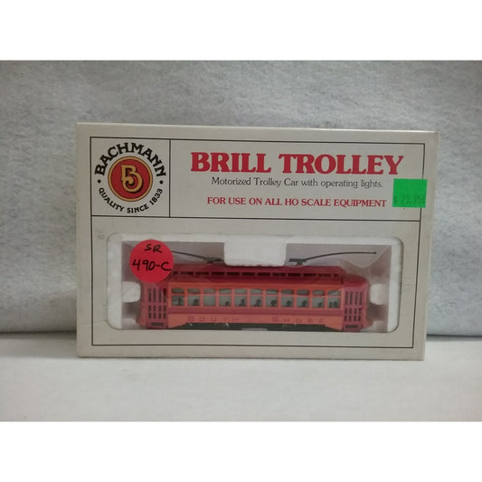 HO Scale Bachmann Brill Trolley - Swasey's Hardware & Hobbies
