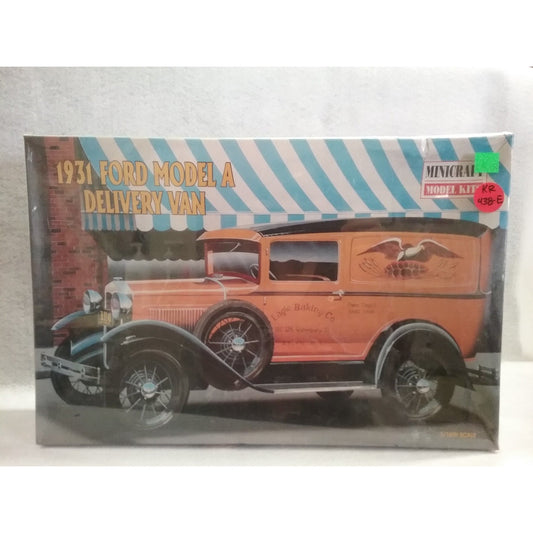 1/16 Scale Minicraft 1931 Ford Model A Delivery Van - Swasey's Hardware & Hobbies