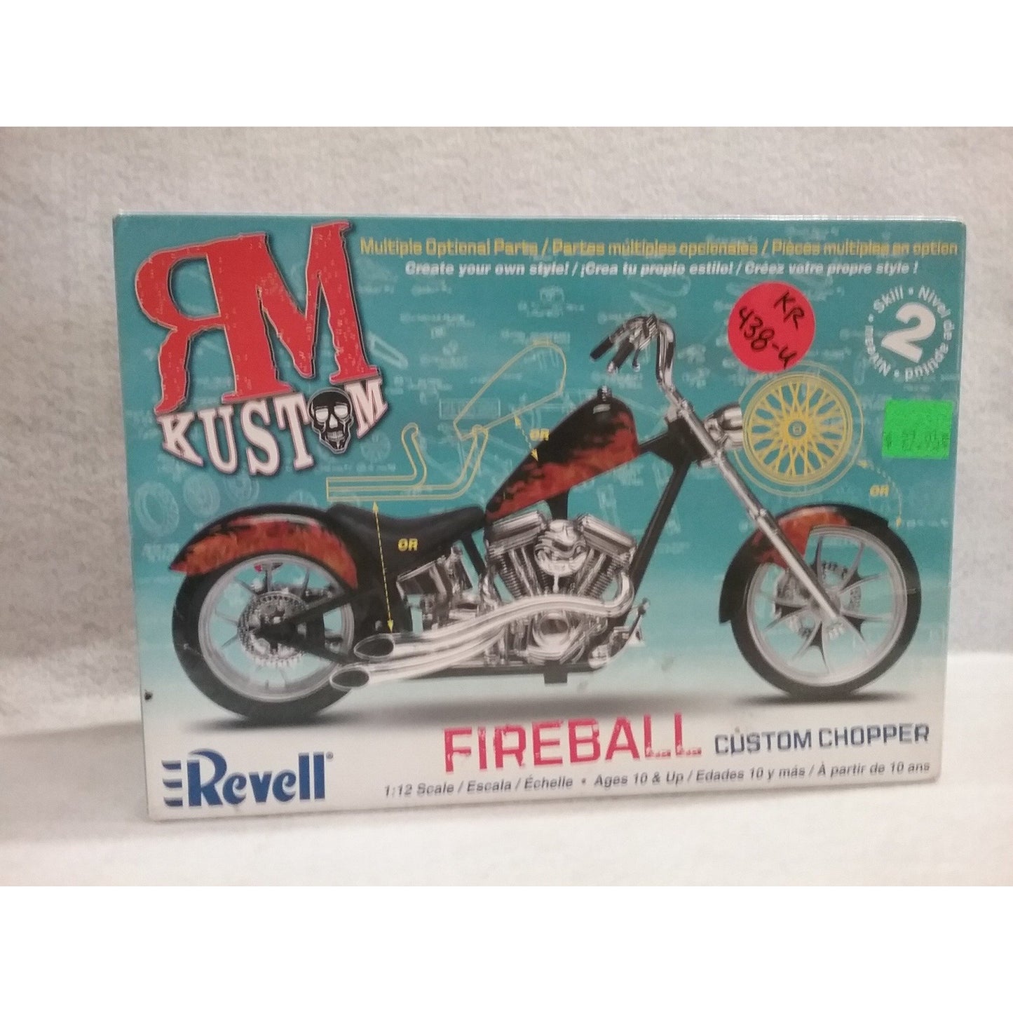 1/12 Scale Revell Fireball Custom Chopper - Swasey's Hardware & Hobbies