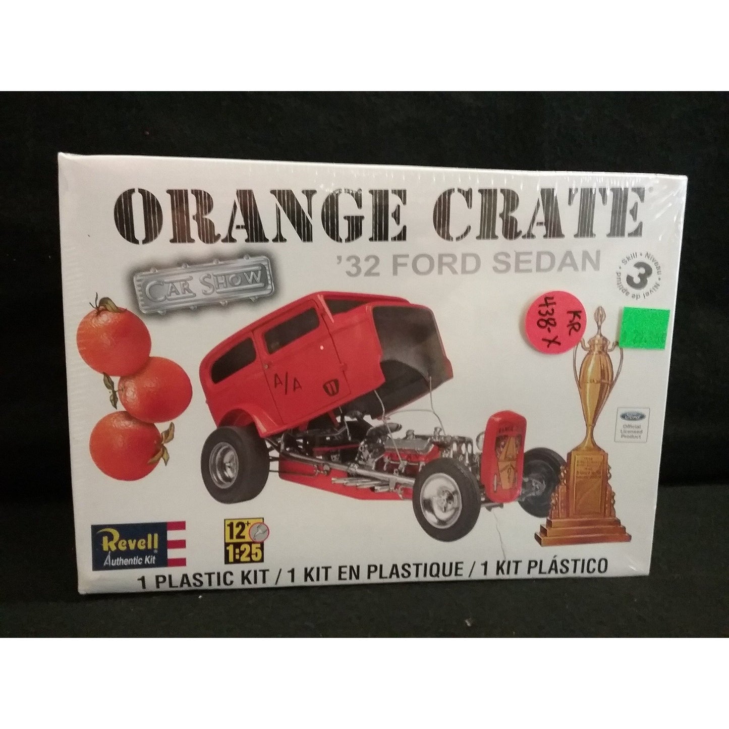 1/25 Scale Revell '32 Ford Sedan "Orange Crate" - Swasey's Hardware & Hobbies