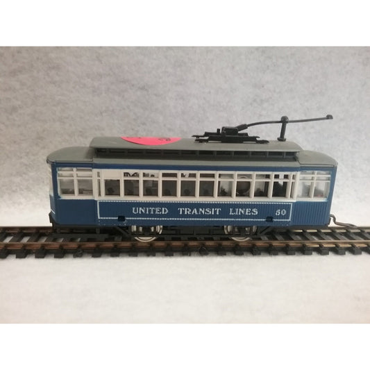 HO Scale AHM United Transit Lines Trolley