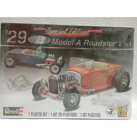 1/25 Scale Revell '29 Ford Model A Roadster 2' n 1