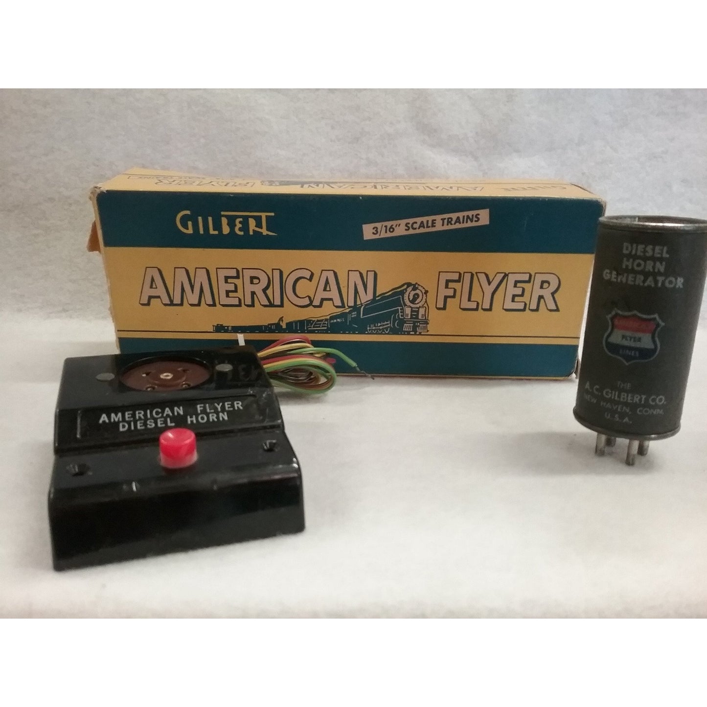 S Gauge American Flyer Diesel Horn Control Box #XA11666-A