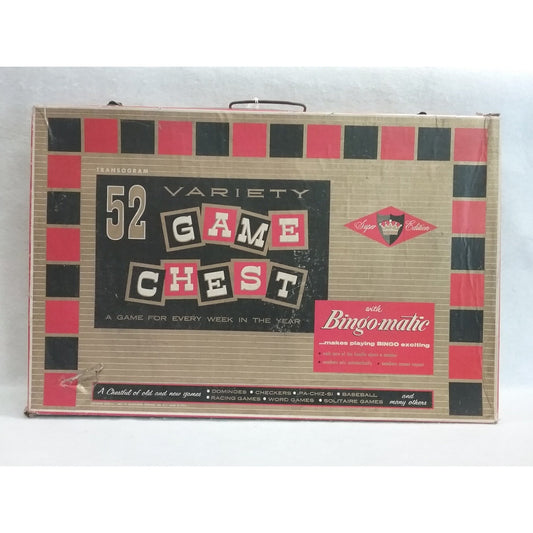 Transogram Vintage Game Chest