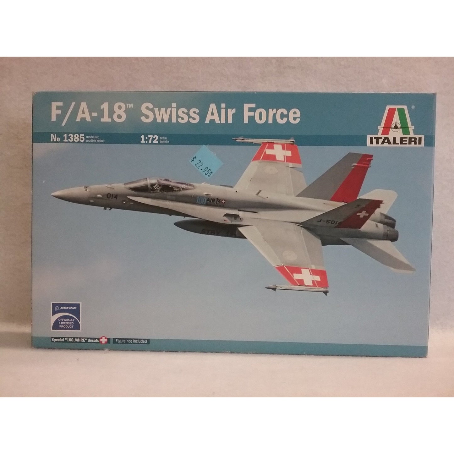 1/72 Scale Italeri #1385 F/A-18 Swiss Air Force