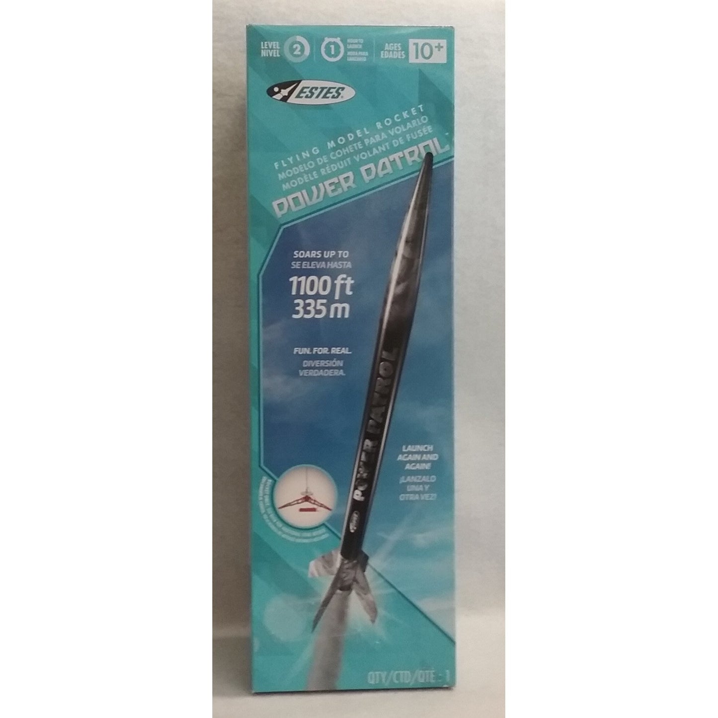 Estes Flying Model Rocket Kit Power Patrol
