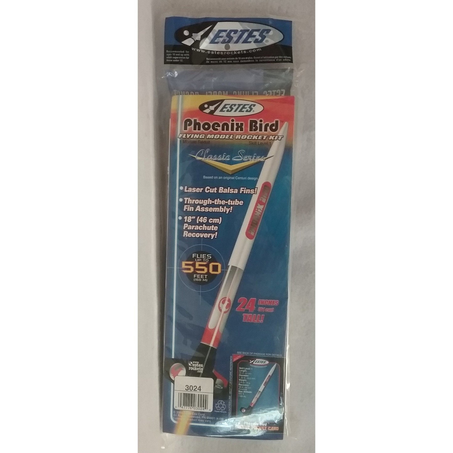 Estes Flying Model Rocket Kit Phoenix Bird