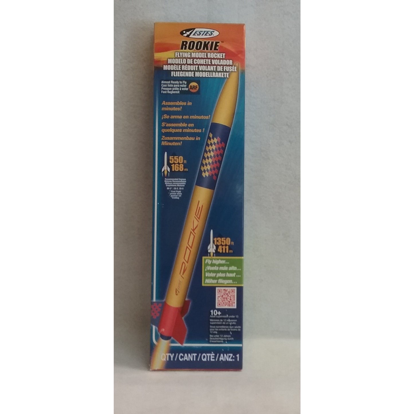 Estes Flying Model Rocket Kit Rookie