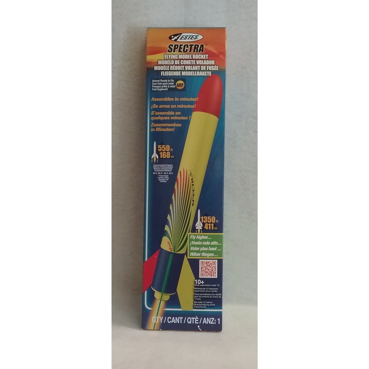 Estes Flying Model Rocket Kit Spectra