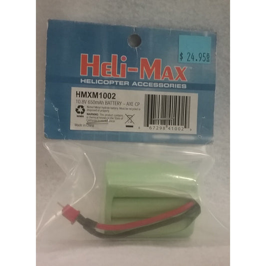 Heli-Max HMXM1002 Ni-MH 10.8V 650mAh Battery Axe CP