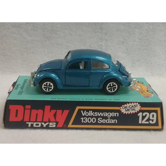 Vintage 1973 Dinky Toys No.129 Volkswagen 1300 Sedan