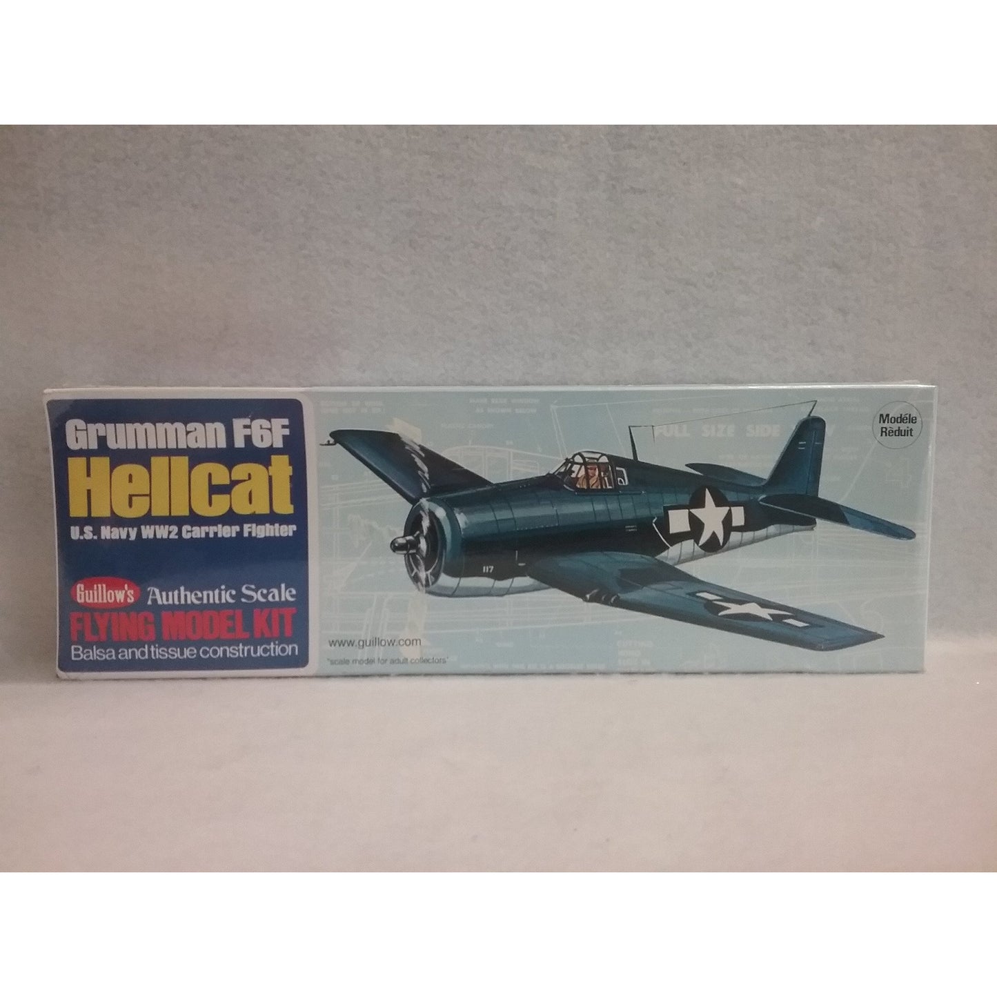 Guillow's Kit No.503 Grumman F6F Hellcat Flying Model