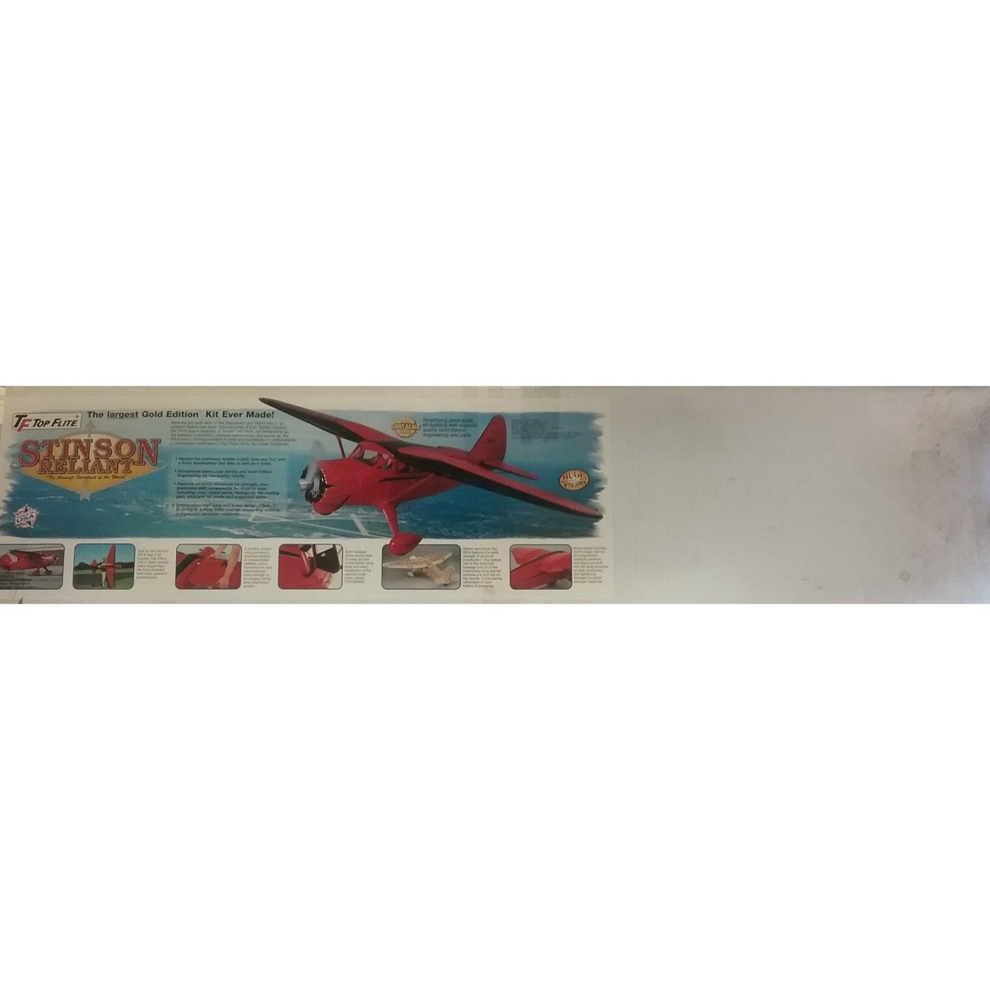 1/5 Scale Top Flite Kit No.TOPA0310 Stinson Reliant