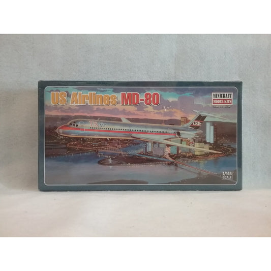 1/144 Scale MiniCraft Kit No.14493 US Airlines MD-80