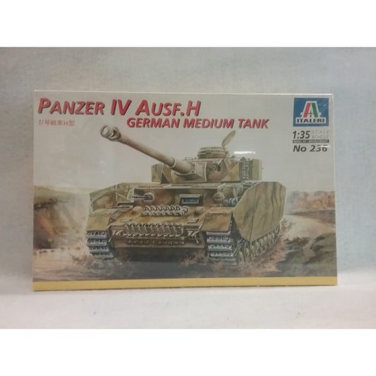 1/35 Scale Italeri Kit No.236 Panzer IV Ausf.H