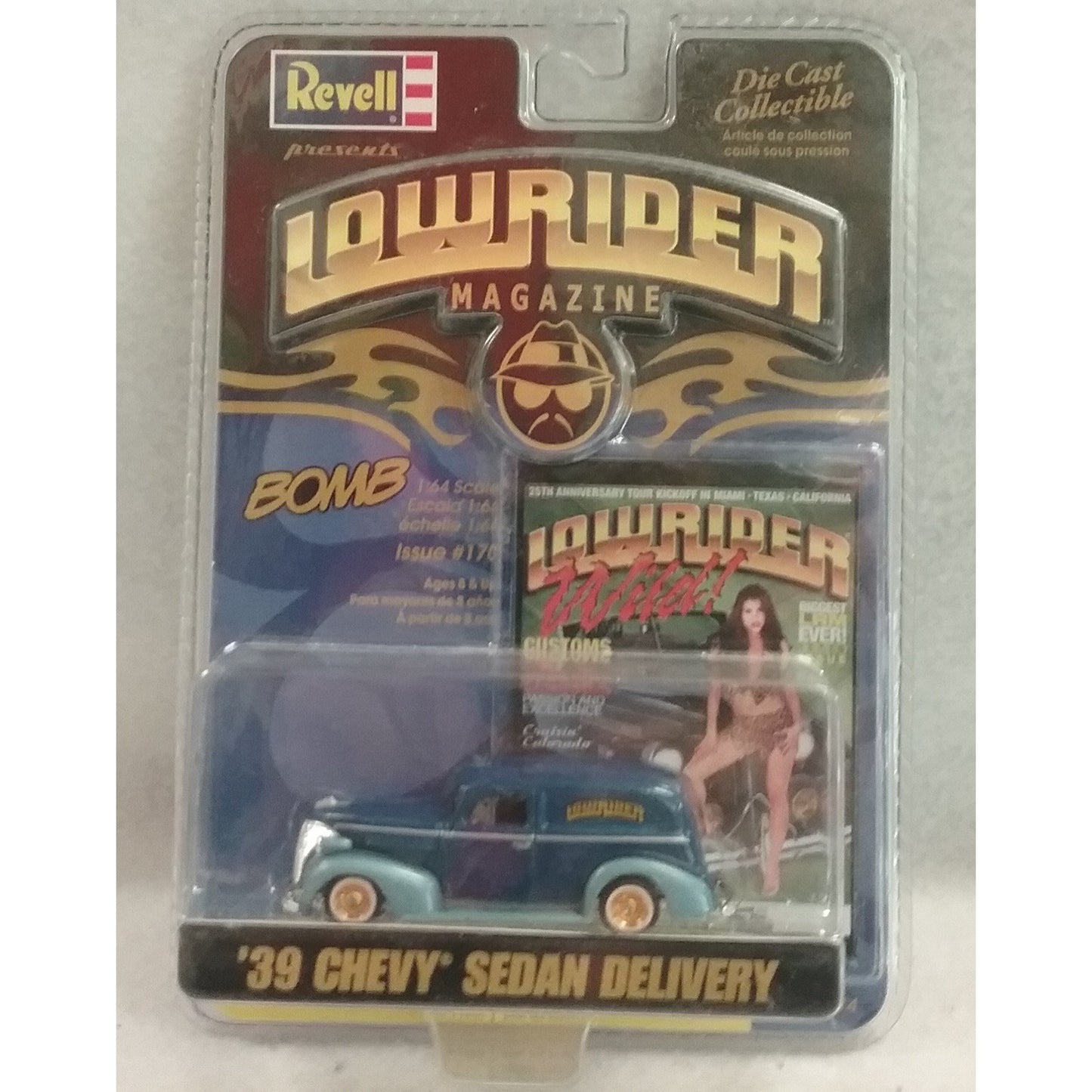 1/64 Scale Revell No.86-3214 Die Cast '39 Chevy Sedan Delivery