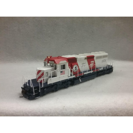 HO Scale Bachmann Burlington Northern Spirit of "76" Locomotive No.1876
