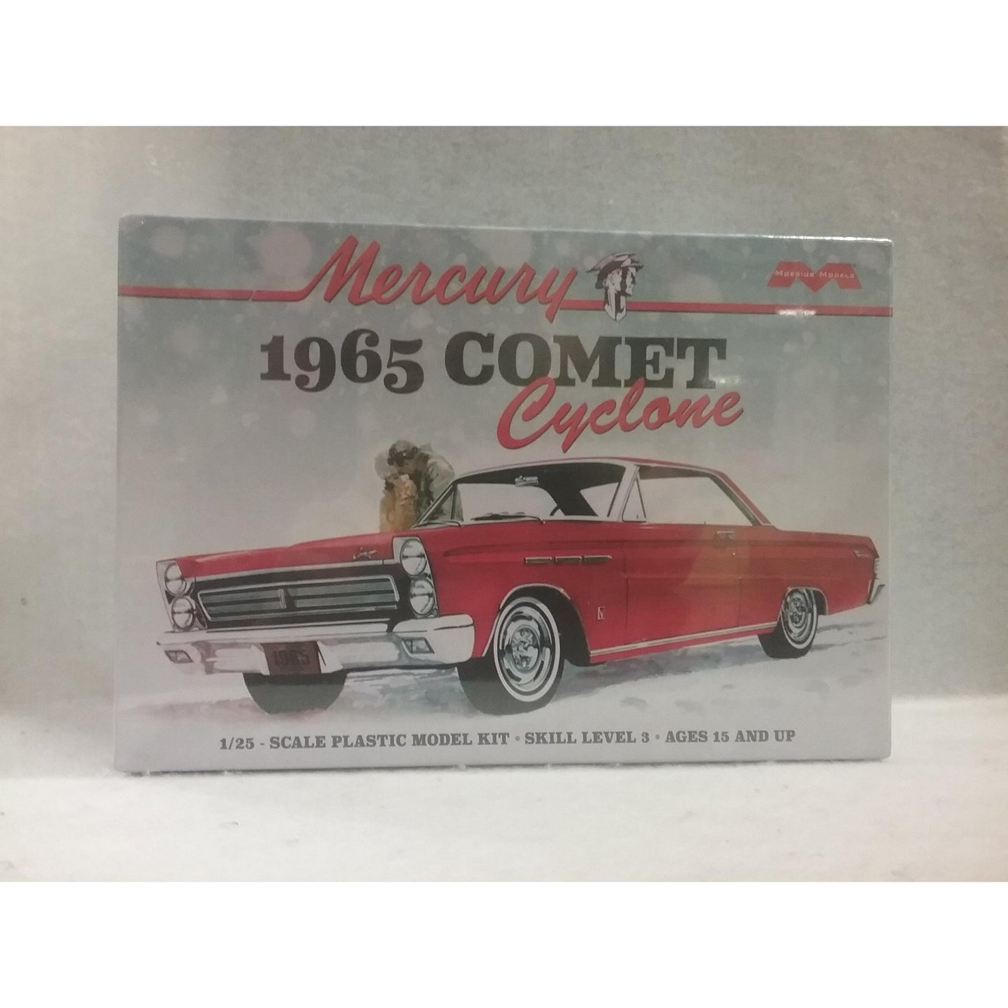1/25 Scale Moebius Models No.1210 1965 Mercury Comet Cyclone