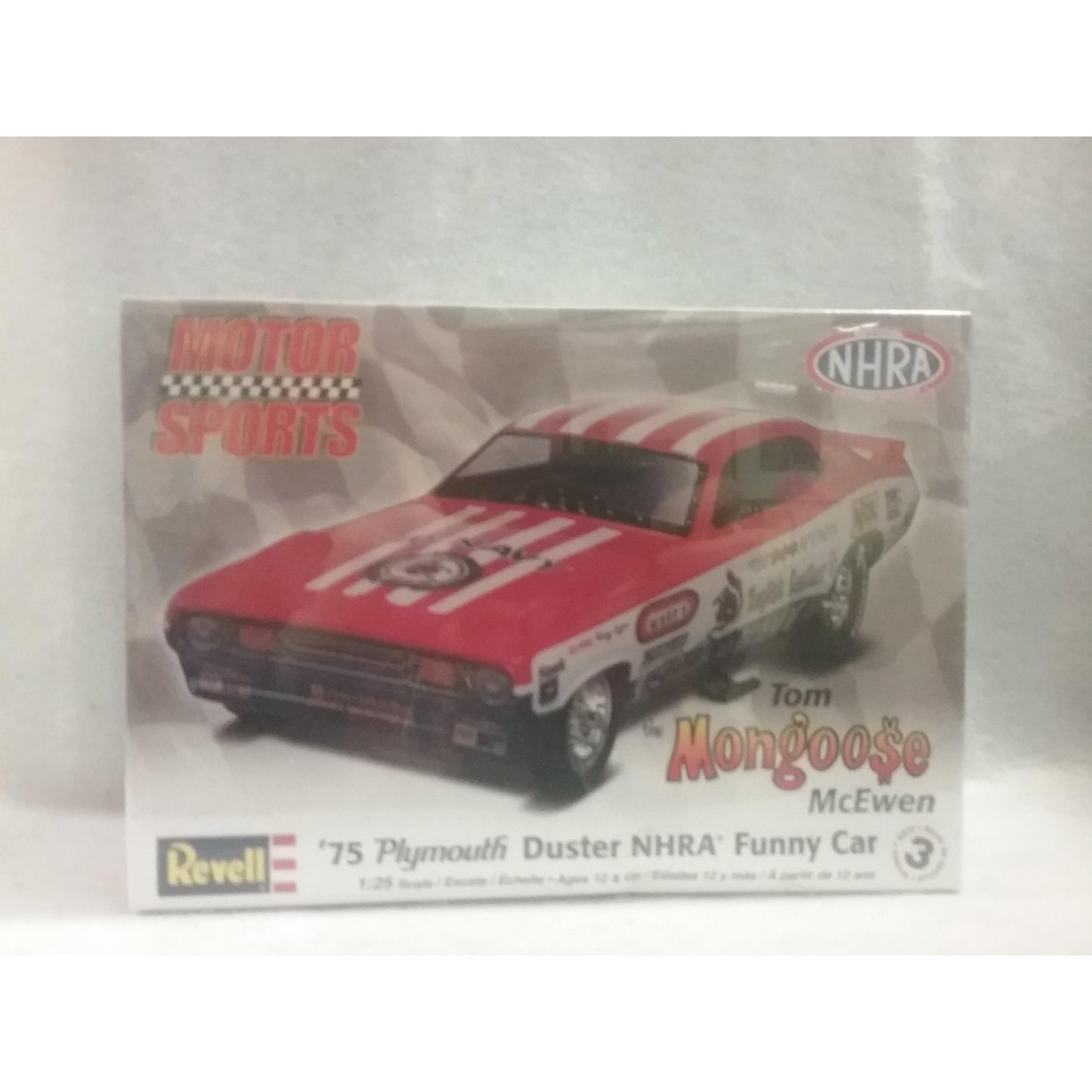1/25 Scale Revell No.85-4289 '75 Plymouth Duster NHRA Funny Car