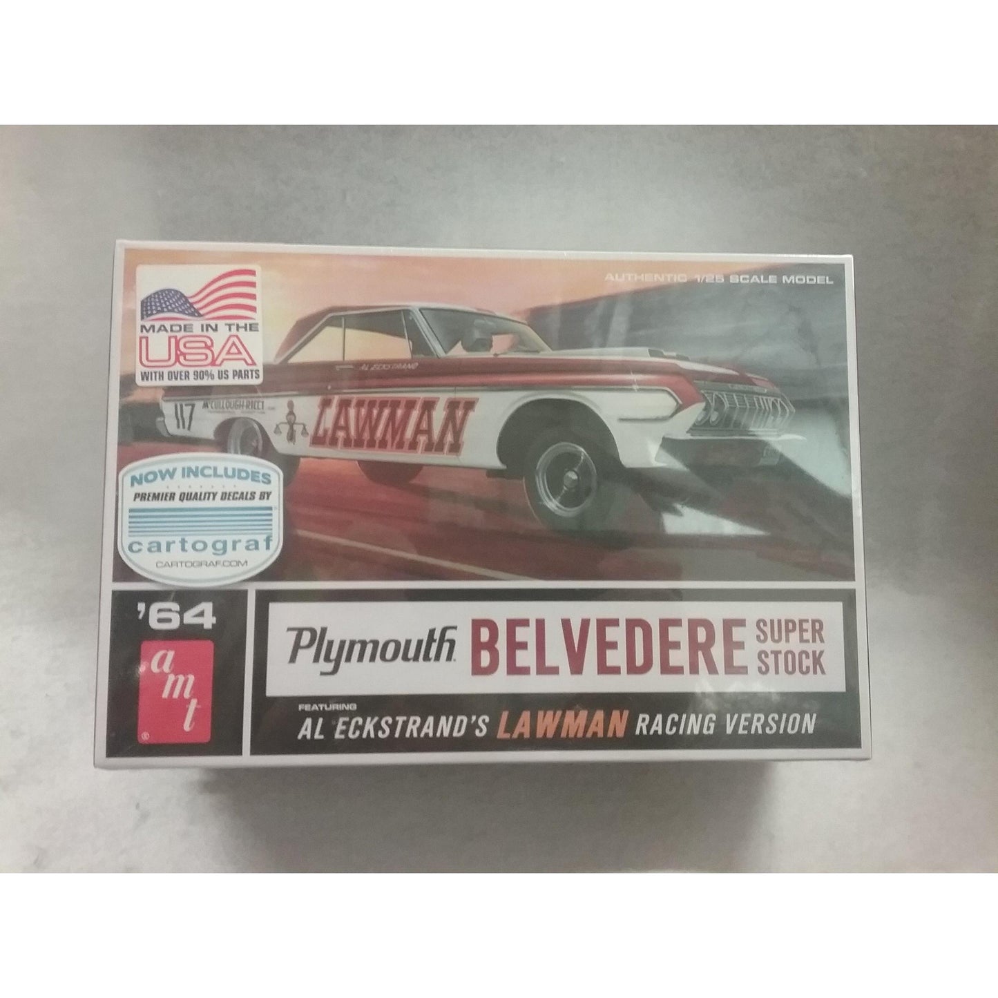 1/25 Scale AMT No.AMT-986 '64 Plymouth Belvedere Super Stock