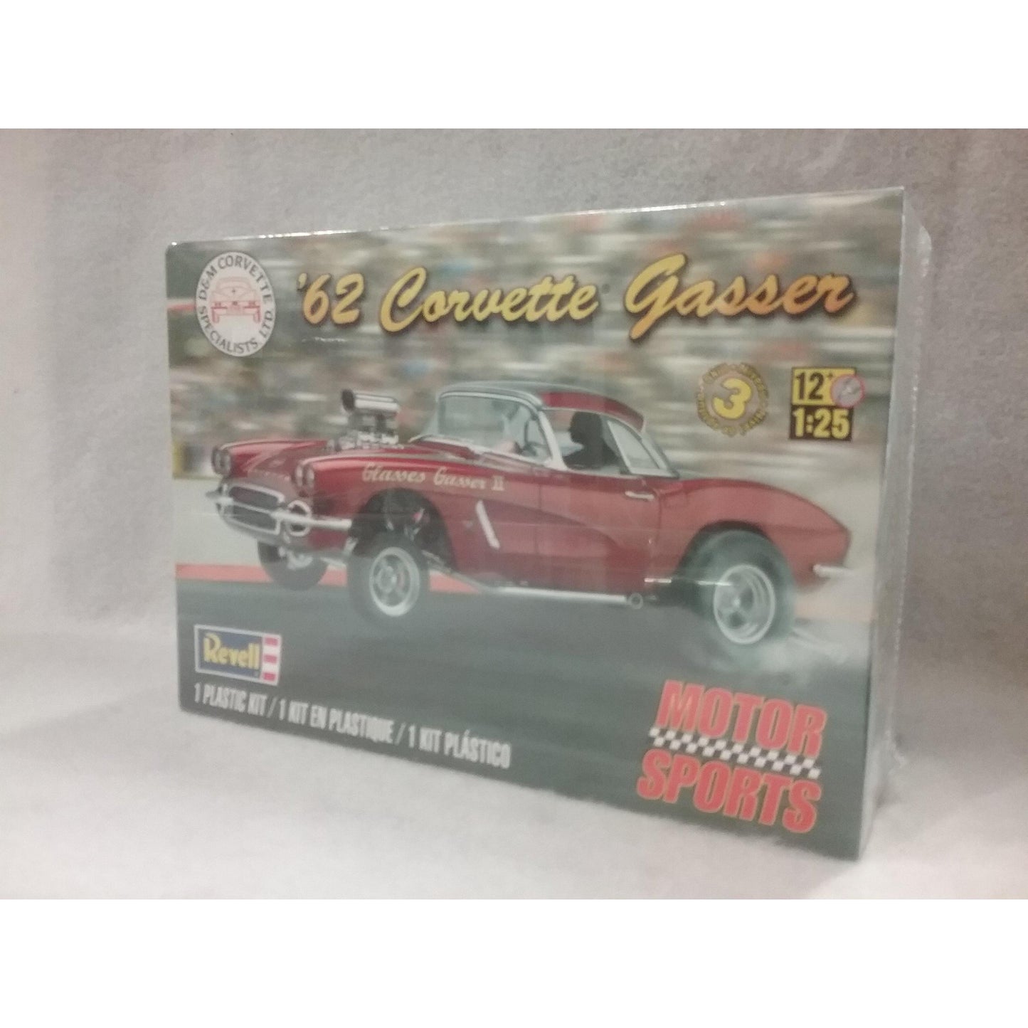 1/25 Scale Revell No.85-4949 '62 Corvette Gasser