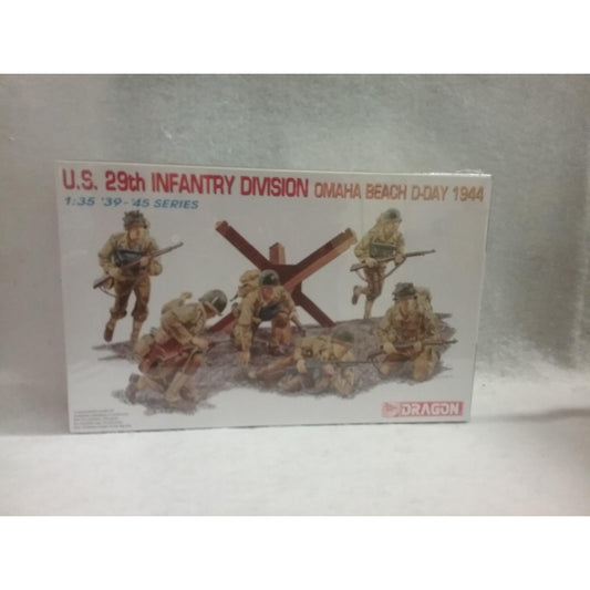 1/35 Scale Dragon No.6211 U.S. 28th Infantry Division Omaha Beach D-Day 1944