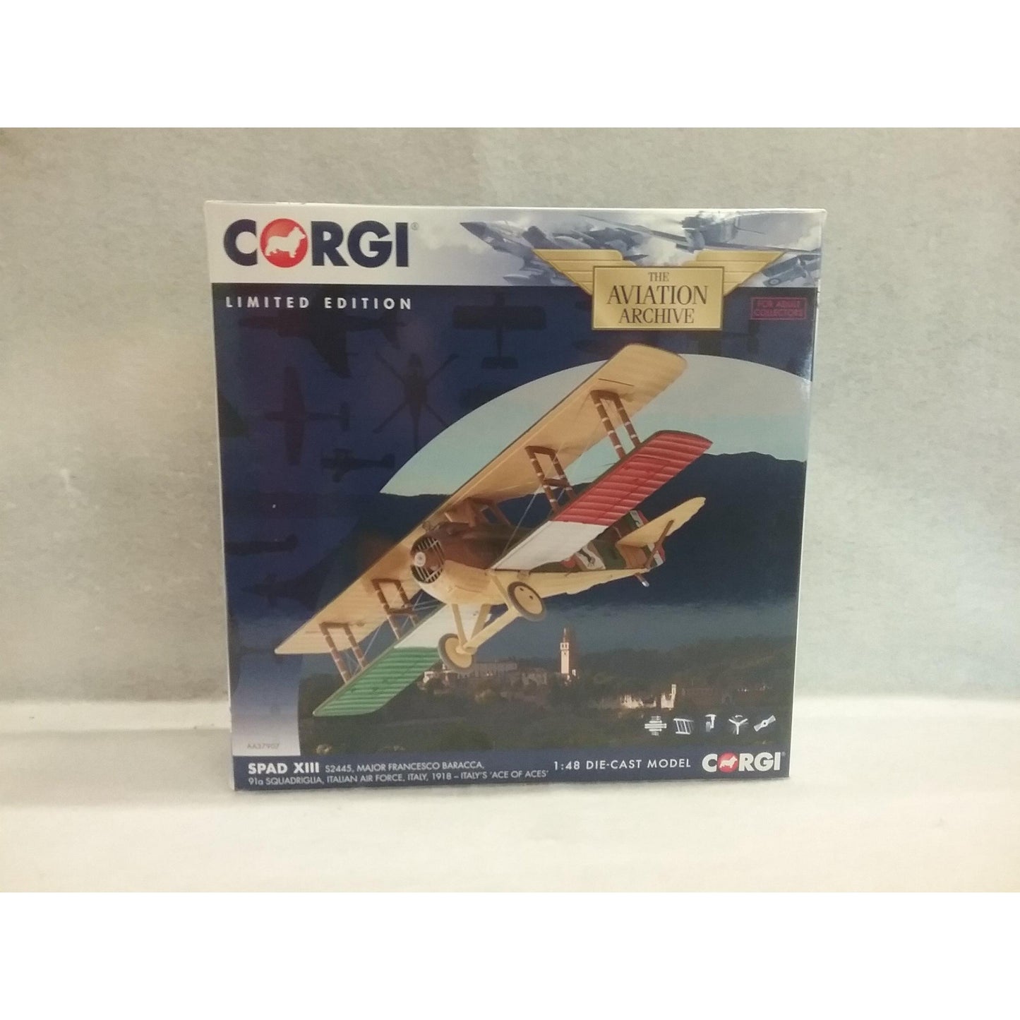 1/48 Scale Corgi No.AA37907 Die Cast Spad XIII