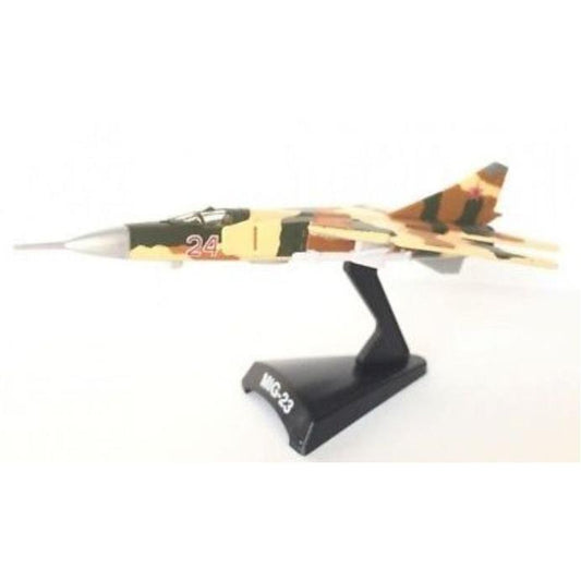 1/100 Scale Model Poer No.5373 Die Cast MIG 23 Flogger