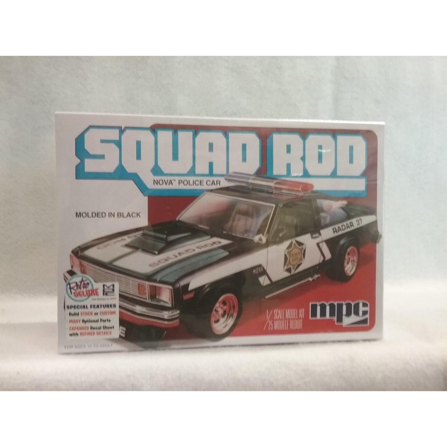 1/25 Scale MPC No.MPC851/12 Squad Rod Nova Police Car