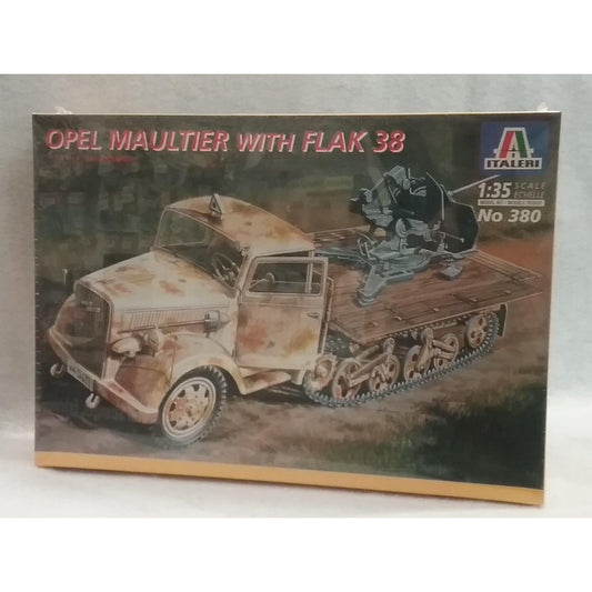 1/35 Scale Italeri No.380 Opel Maultier With Flak 38