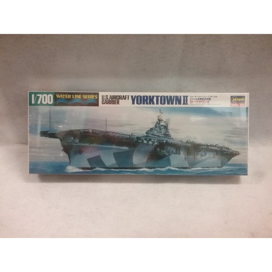 1/700 Scale Hasegawa No.709 U.S Aircraft Carrier Yorktown II