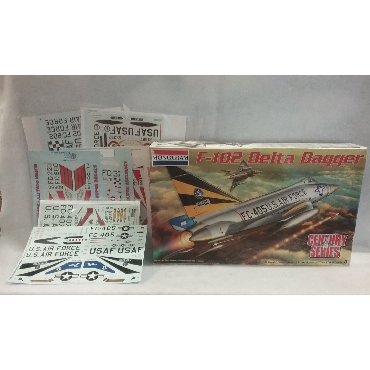 1/48 Scale Monogram No.85-5518 F-102 Delta Dagger
