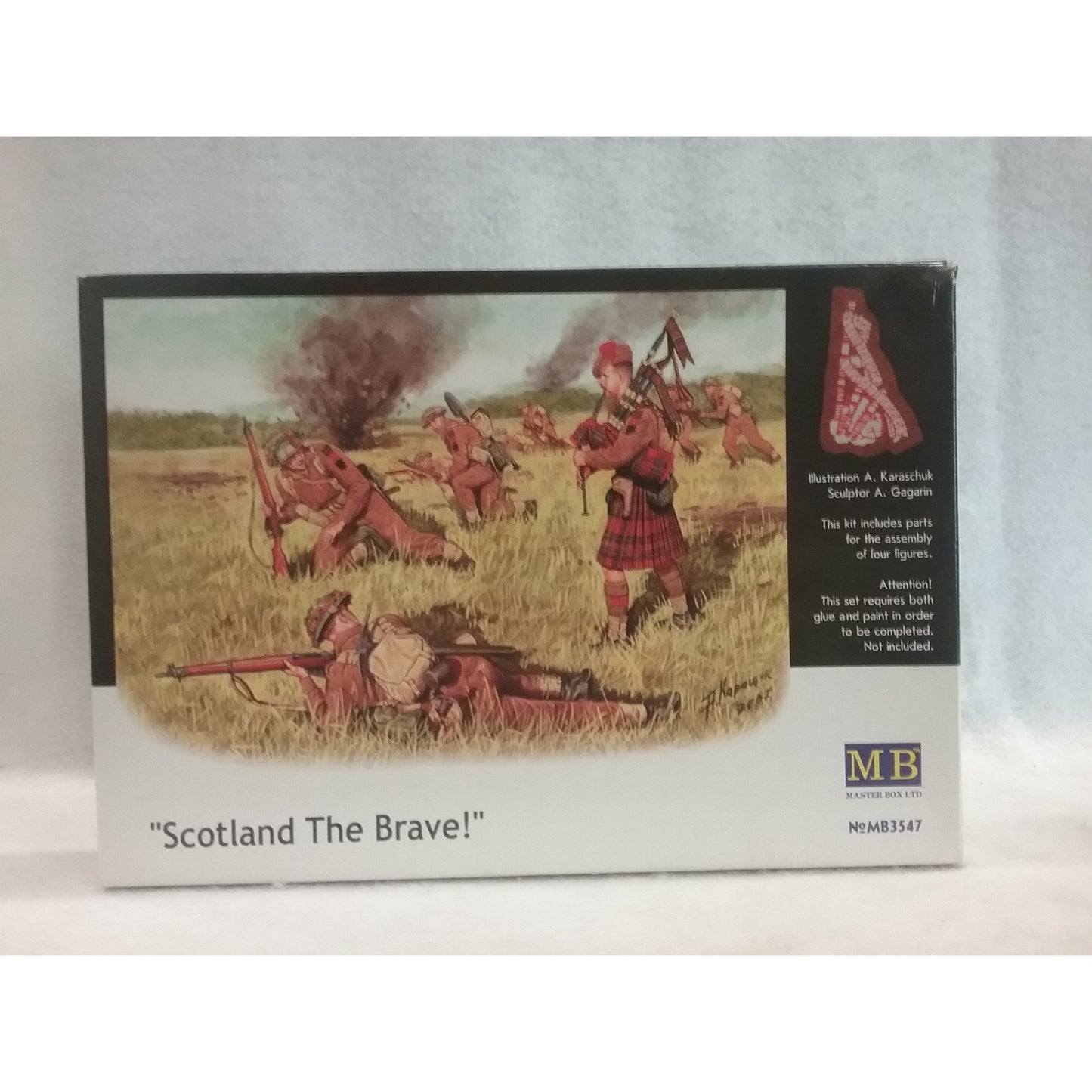 1/35 Scale Master Box Ltd. No.MB3547 "Scotland The Brave!"