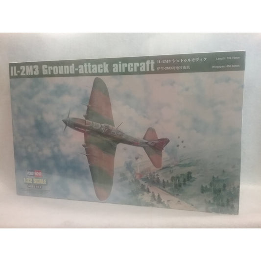 1/32 Scale HobbyBoss No.83204 IL-2M3 Ground-Attack Aircraft