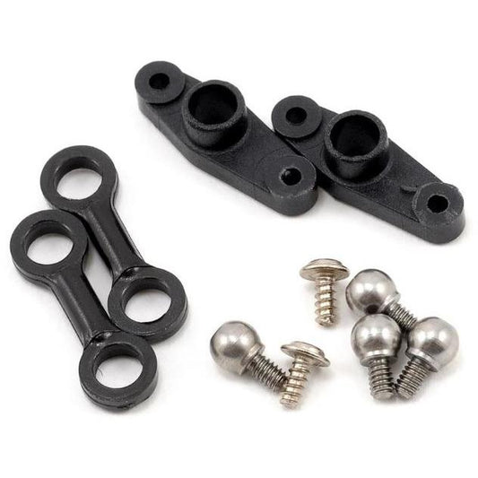 Blade No.BLH1618 Bell Mixer Arm And Pushrod/Link Set: B450 3D, B400