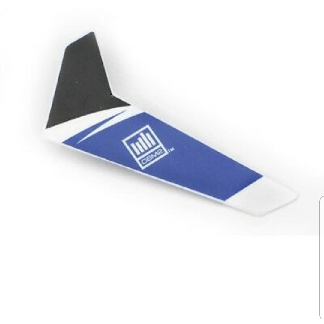 Blade No.EFLH3020B Vertical Fin, Blue Fade: BMSR