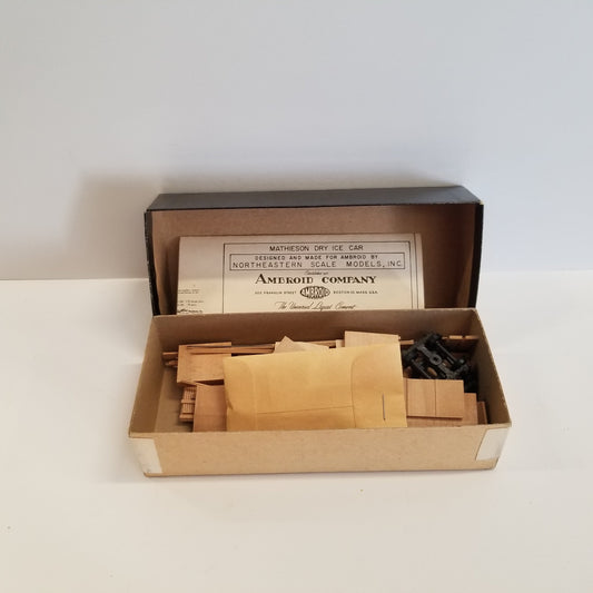 HO Scale Ambroid Kit No.7 Mathieson Dry Ice Car