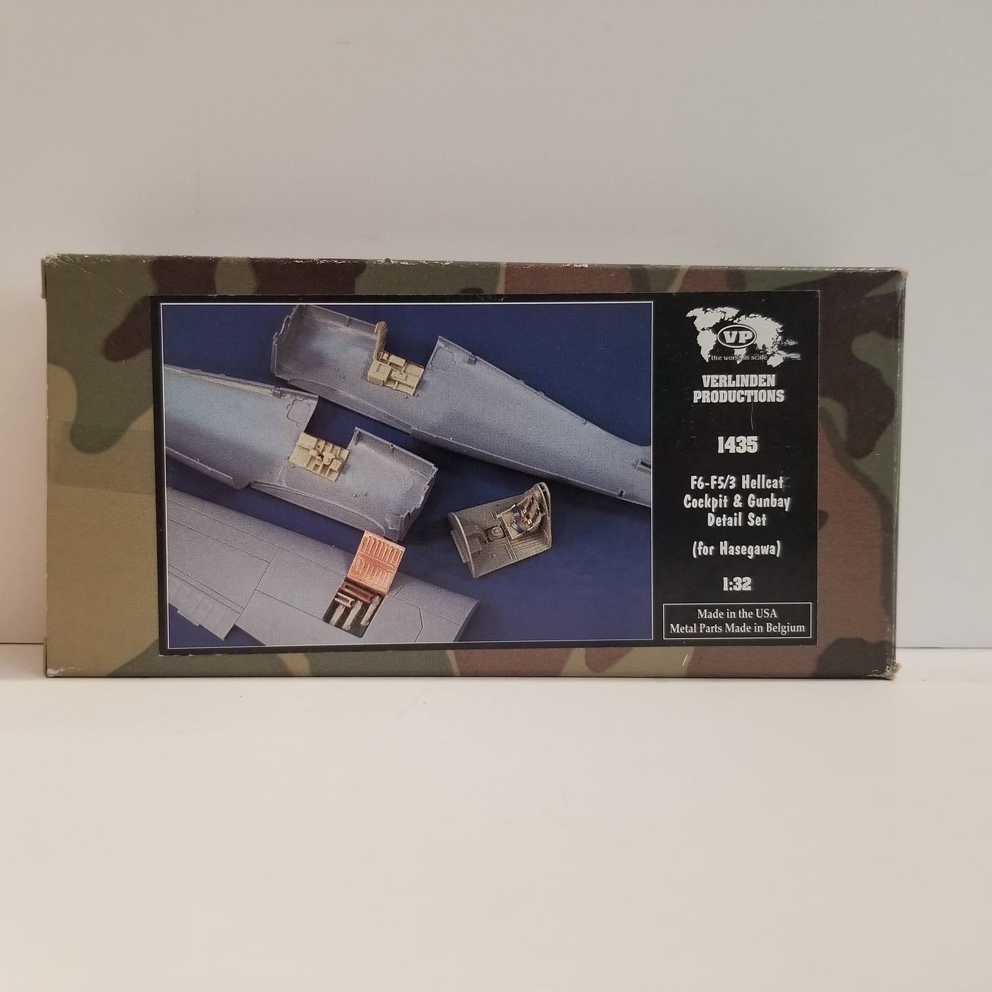 1/32 Scale Verlinden Products No.1435 F6-F5/3 Hellcat Cockpit And Gunbay Detail