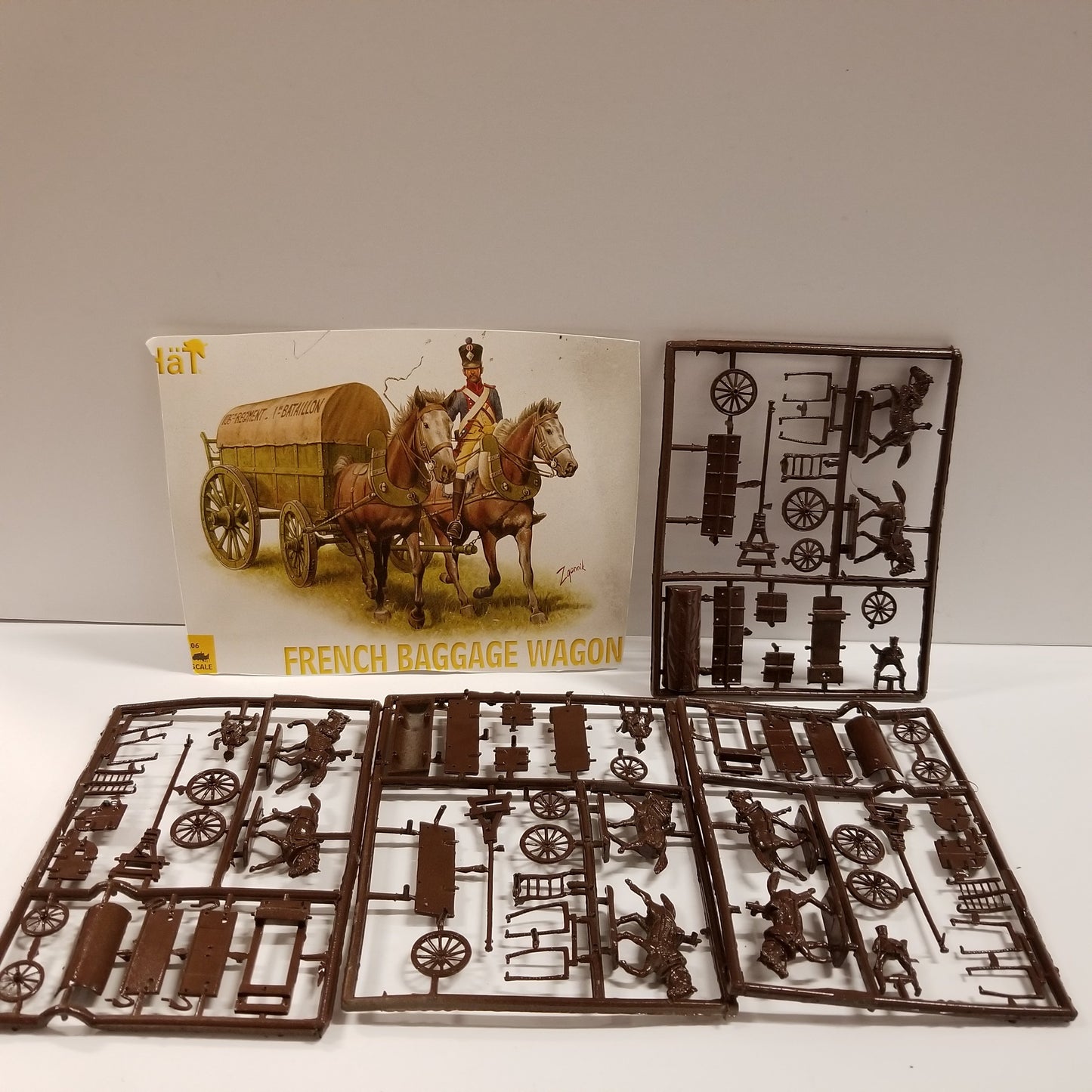 1/72 Scale HäT French Baggage Wagon