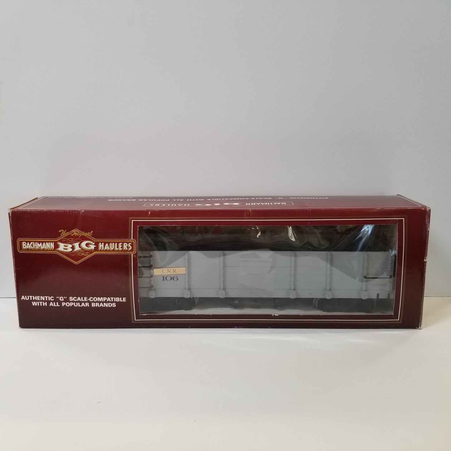 G Scale Bachmann MOW C.N.R.Gondola No.106