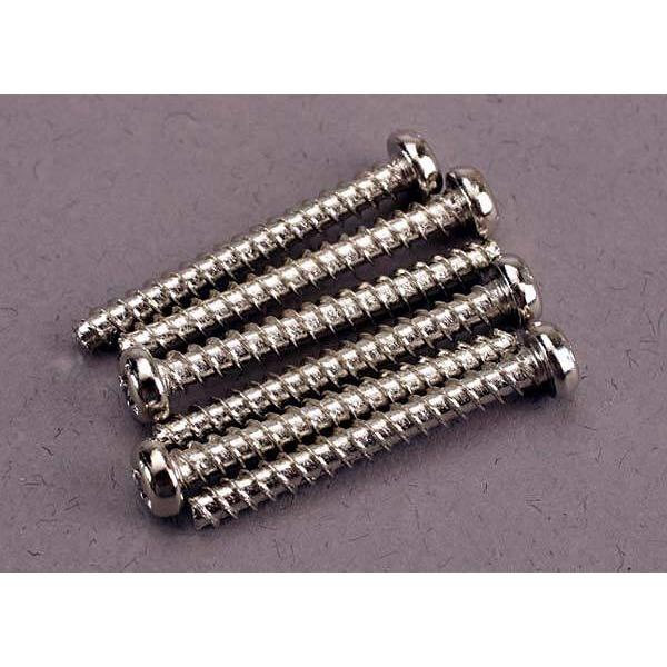 2680 Screws, 3X25Mm Roundhead Self-Tapping (6)