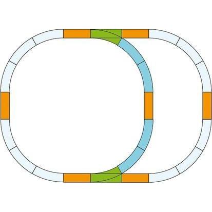 35302 Double Oval Track Set - Swasey's Hardware & Hobbies