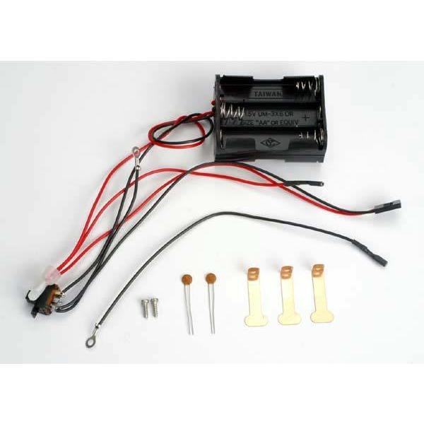 3590 Battery Holder, 6-Cell (Assembly Includes: On/Off Switch/Rts Contacts/ Wires To Rts Motor And To Receiver Œbattery In”)