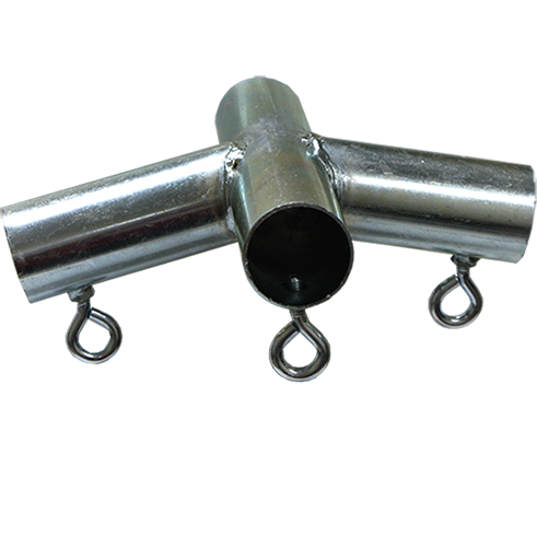 FITTING 1-3/8" P4L Low Peak 102 degree 2.5/12 Peak Center