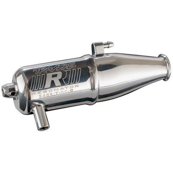 5485 Tuned Pipe, Resonator, R.O.A.R. Legal (Dual-Chamber, Enhances Mid To High-Rpm Power) (For Jato, N. Rustler, N. 4-Tec With Trx Racing Engines)