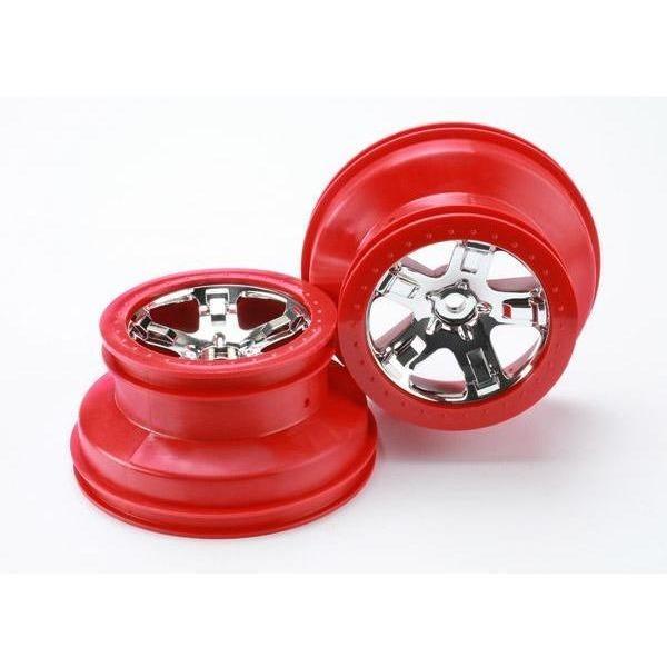 5868 Wheels Sct Chrome Red Beadlock Style Dual Profile â Outer â Inner Wd Front Rear Wd Rear Red-Beadlock-Style,-Dual-Profile-(2