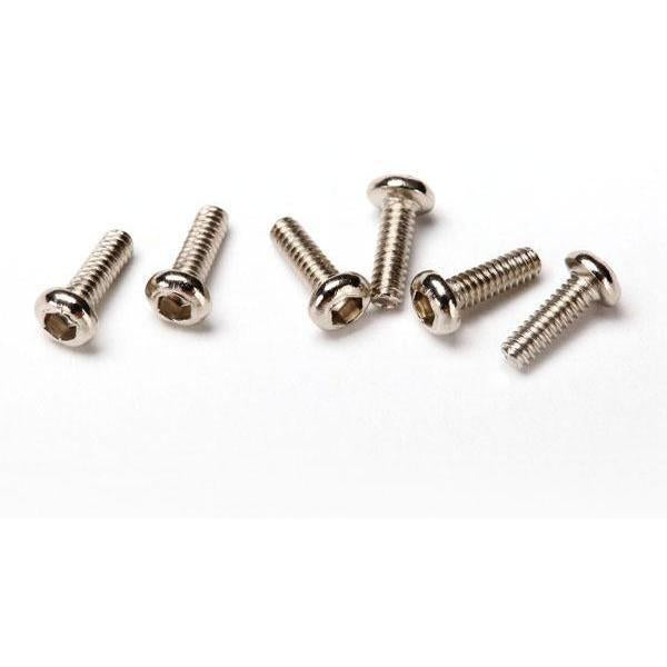 6643 Screws, 1.6x5mm button-head machine (hex drive) (6) - Swasey's Hardware & Hobbies